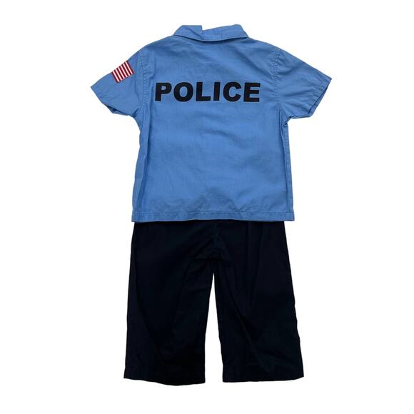 Gymboree Unisex Police Officer Halloween 2 Piece Costume 12-18m - Picture 3 of 4